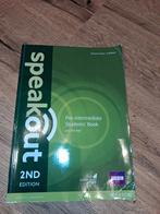 Speakout Pre-intermediate Students' Book 2nd Edition + CD, Ophalen of Verzenden, Beta, Gelezen