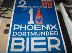 Phoenix bier plaat / poster 30X21 cm., Ophalen of Verzenden, Zo goed als nieuw, Reclamebord, Plaat of Schild, Overige merken