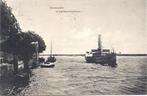 Sliedrecht Aanlegplaats-Middenveer met boot 1911, Verzamelen, Ansichtkaarten | Nederland, Verzenden, Voor 1920, Gelopen, Zuid-Holland