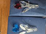Swarovski tulpen blauw en rood, Verzamelen, Swarovski, Ophalen of Verzenden, Zo goed als nieuw, Figuurtje