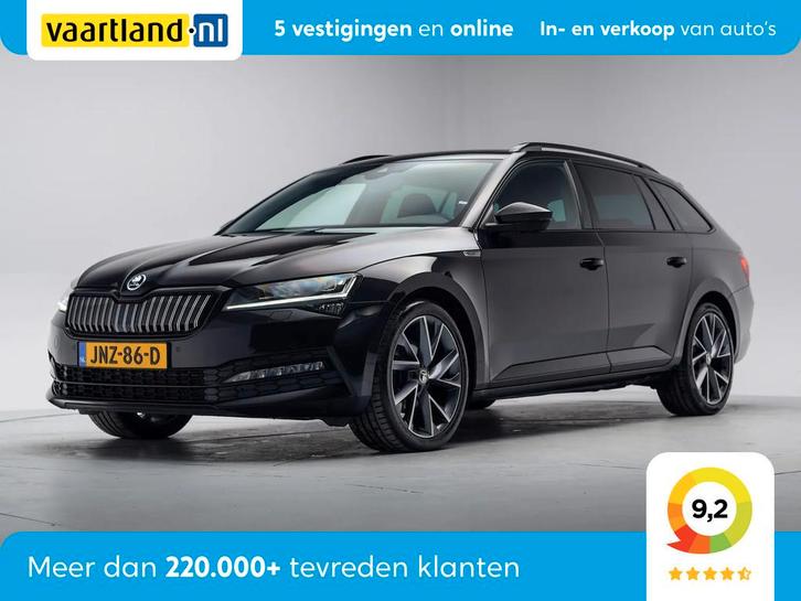 Skoda Superb Combi 1.4 TSI iV PHEV Sportline [ LED Virtual N, Auto's, Skoda, Bedrijf, Te koop, Superb, ABS, Achteruitrijcamera