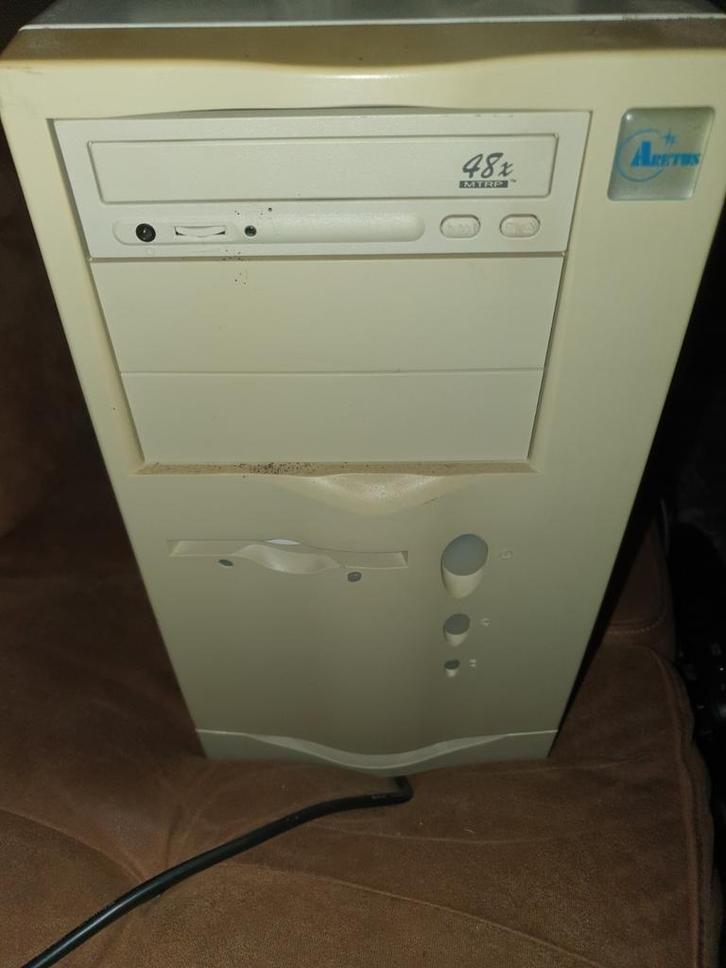 Pentium Vintage PC ATX kast, Computers en Software, Vintage Computers, Ophalen of Verzenden