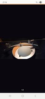 Plafondlamp, Huis en Inrichting, Lampen | Spots, Ophalen, Gebruikt, Metaal of Aluminium