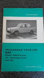 DAF daffodil oldtimerauto vraagbaak instructie vanaf 1963, Verzenden
