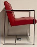 Harvink Design Stoelen Fauteuils, Minder dan 75 cm, Gebruikt, Leer, Ophalen of Verzenden