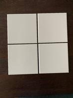 Tegels 45m2 wit 15x15, Ophalen, Nieuw, Minder dan 20 cm, Minder dan 20 cm