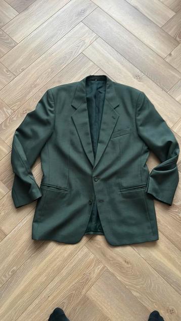 Vintage donkergroene heren blazer maat M beschikbaar voor biedingen