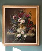 Schilderij pronkstilleven op paneel. Thomas Heesakkers., Ophalen