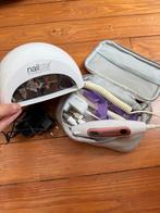 Manicure set with lamp, Ophalen, Gebruikt