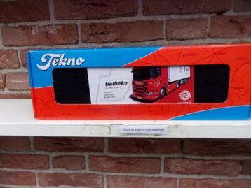 Tekno  Scania  4 x 2  met  Koeloplegger  van  Tielbeke. beschikbaar voor biedingen
