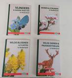 4 Natuurboeken Nederland - Vlinders, Bomen, Bloemen, Dieren, Boeken, Ophalen of Verzenden, Nieuw, Natuur algemeen