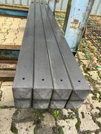 Betonpaal antraciet 85 x 85 x 2800 mm, Nieuw, Overige materialen, Sierhekwerk, Ophalen