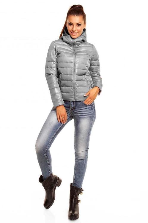 Tussenseizoen jas grijs, maat L (nieuw) of maat M of XL, Kleding | Dames, Jassen | Winter, Nieuw, Maat 42/44 (L), Blauw, Ophalen of Verzenden