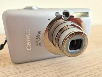 Canon Digital IXUS 95 IS Zilver (met gloednieuwe lader) beschikbaar voor biedingen