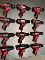 Set van 12x Milwaukee M12 boor/schroefmachines, Doe-het-zelf en Verbouw, Gereedschap | Boormachines, Ophalen, 600 watt of meer