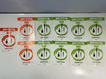 11 Marklin Service boekjes beschikbaar voor biedingen