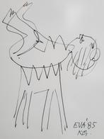 Klaas Gubbels, pentekening '85, Ophalen