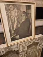 Jan Toorop Steendruk - IJzergieter - W. Coret, Ophalen of Verzenden