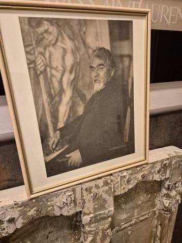 Jan Toorop Steendruk - IJzergieter - W. Coret beschikbaar voor biedingen