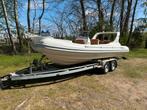 Aga marine spirit 640, Watersport en Boten, Rubberboten, Gebruikt, 120 tot 200 pk, Benzine, Overige materialen