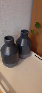 Stenen vazen, Huis en Inrichting, Woonaccessoires | Vazen, Ophalen, Blauw, Aardewerk of Porselein, Minder dan 50 cm