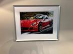 Ferrari 599 GTO Litho - Gesigneerd door Andrea Del Pesco, Ophalen of Verzenden