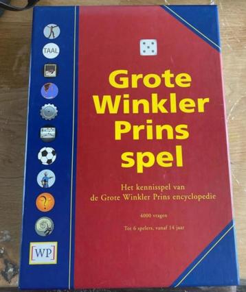 Grote Winkler Prins spel beschikbaar voor biedingen
