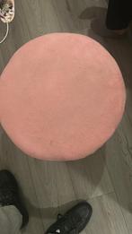Roze Kinder Poef, Ophalen, Minder dan 50 cm, Gebruikt, Rond
