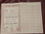 Vintage aandeel, Sonaco, Belgisch Congo, kolonialisme, 1928, 1920 tot 1950, Ophalen of Verzenden, Aandeel