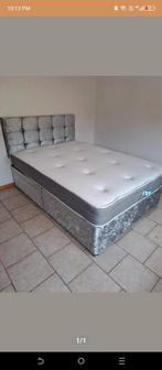 Nieuwe Bedden en Matrassen te Koop, Verzenden, Nieuw, Grijs