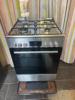 RVS Fornuis: Bosch, Met Wok, Grillfunctie, Ovenfunctie, Ophalen, Gebruikt, Minder dan 85 cm, Grill