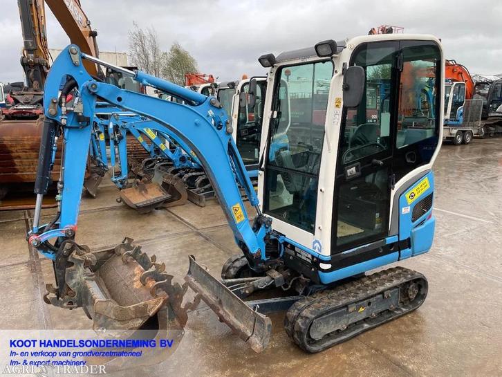 Kubota KX 016-4 (1260 uur) (top) 3 bakken!, Zakelijke goederen, Machines en Bouw | Kranen en Graafmachines, Graafmachine