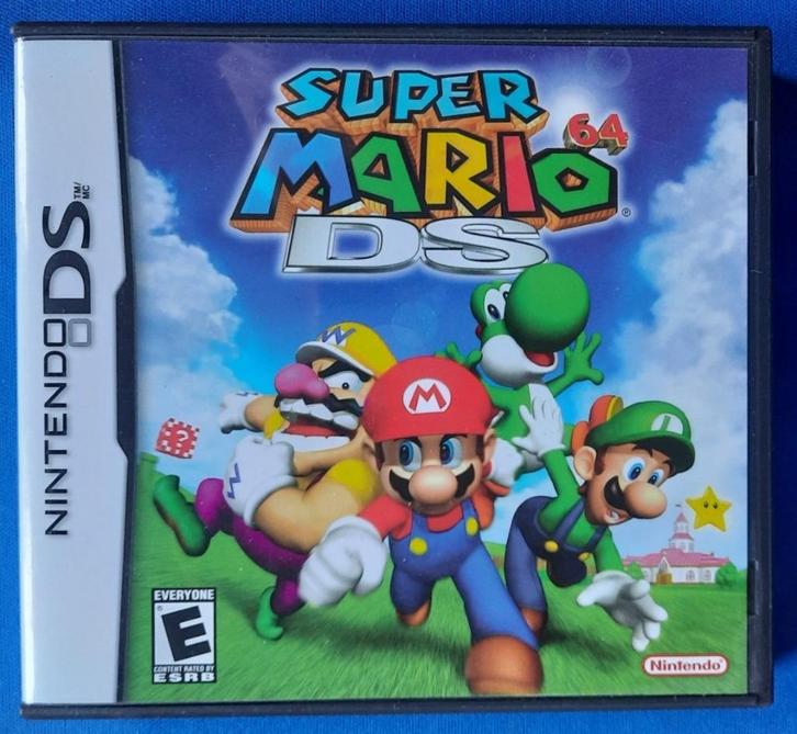 Super Mario 64 DS - DS, Spelcomputers en Games, Games | Nintendo DS, Gebruikt, Avontuur en Actie, 1 speler, Vanaf 3 jaar, Ophalen of Verzenden
