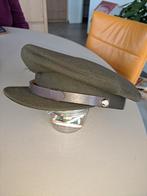 Originele militaire officierspet maat 59, carnaval,militaria, Verzamelen, Ophalen of Verzenden, Overige soorten, Overige gebieden