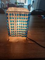 Mooie lamp met kraaltjes, Antiek en Kunst, Ophalen of Verzenden