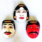 indonesie 3 xTopeng Drama Mask, Ophalen of Verzenden