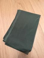 Losyana Groene Satin Hoofddoek, Kleding | Dames, Hoeden en Petten, Verzenden, Zo goed als nieuw, One size fits all, Hoed