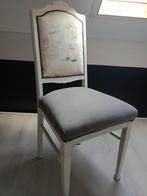 Brocante Stoel met Bloemmotief, Ophalen