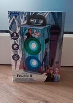 Disney Frozen II draagbare speaker met microfoon, Ophalen of Verzenden, Complete set