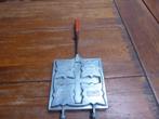 Vintage aluminium tosti ijzer 4 tostis, l’etoille, Antiek en Kunst, Ophalen of Verzenden