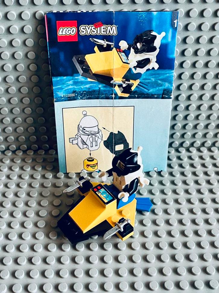 LEGO Aquazone 1749 Paravane, Kinderen en Baby's, Speelgoed | Duplo en Lego, Gebruikt, Lego, Complete set, Ophalen of Verzenden