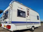 Hobby De Luxe 460 UFE Met Luifel!, Caravans en Kamperen, Caravans, Schokbreker, Rondzit, Hobby, Bedrijf