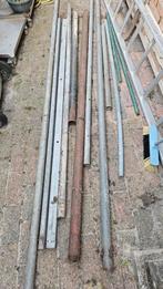Diverse afmetingen rond en kokers, Doe-het-zelf en Verbouw, Metalen, Ophalen, Gebruikt, IJzer