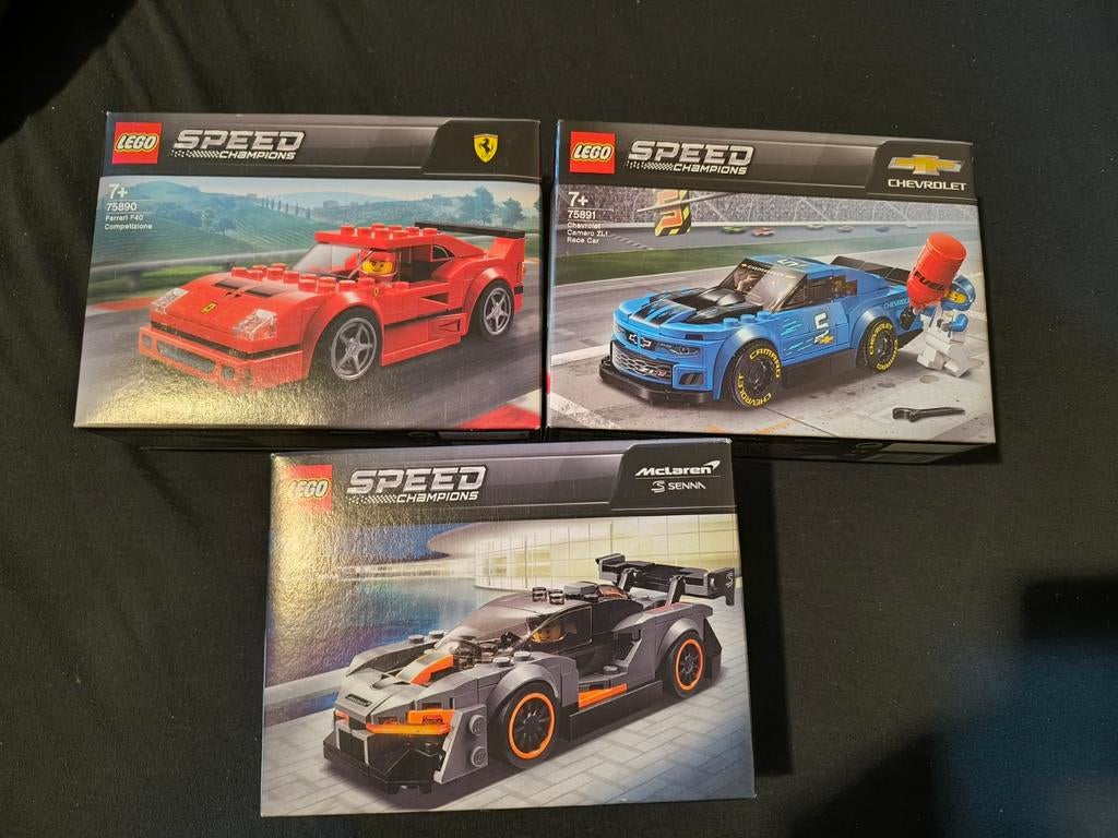Lego oude sets Speedchampions, Overige merken, Auto, Groter dan 1:32, Nieuw