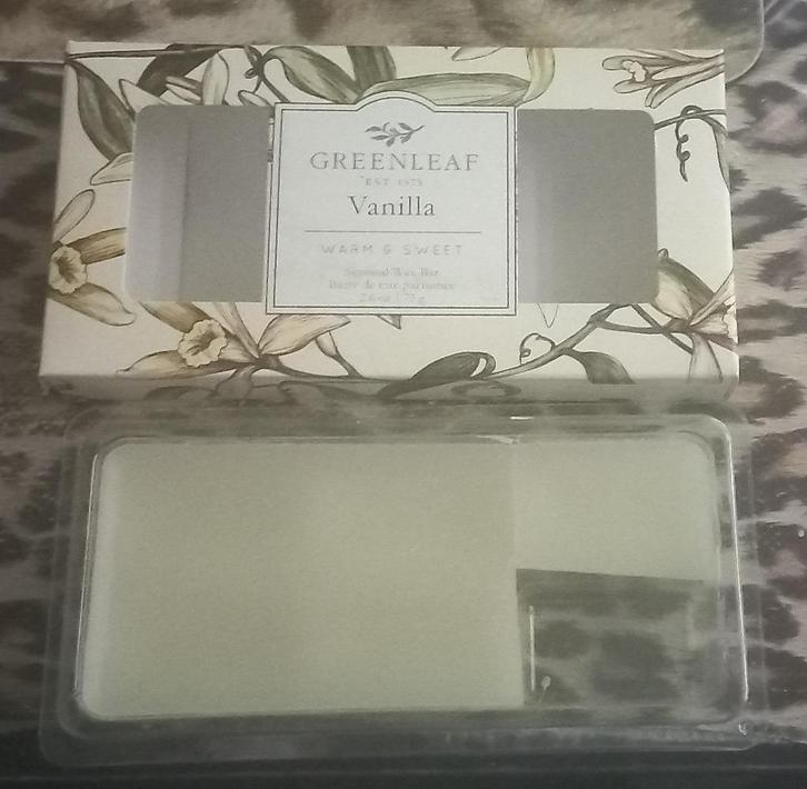 Losse waxmelt blokjes van Greenleaf:, Huis en Inrichting, Woonaccessoires | Kandelaars en Kaarsen, Nieuw, Minder dan 25 cm, Overige materialen