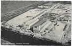 Dronten, Luchtfoto Graansilo's. Opruimingskaart, Verzenden, 1940 tot 1960, Ongelopen, Flevoland