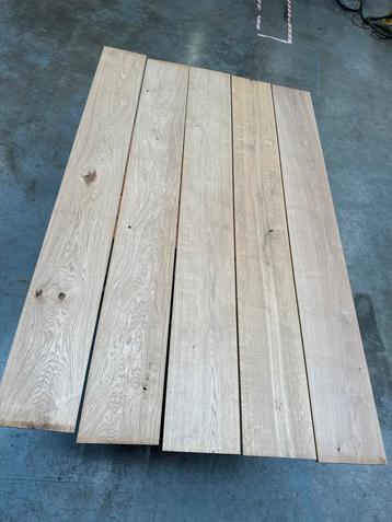Eiken Planken 24x310x2500mm interieur gedroogd. beschikbaar voor biedingen
