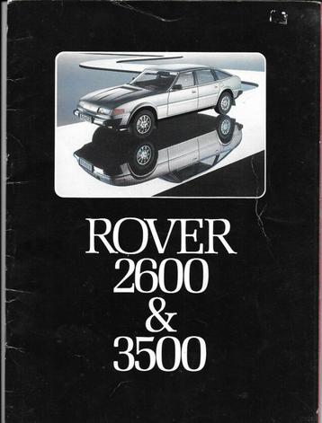 Rover 2600 Rover 3500 brochure folder (RO26) beschikbaar voor biedingen