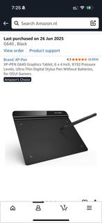 XP-PEN G640 Graphics Tablet, 6 x 4 Inch,, Computers en Software, Ophalen of Verzenden, Nieuw