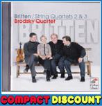 CD Brodsky Quartet - Benjamin Britten -String Quartets 2 & 3, Ophalen of Verzenden, Kamermuziek